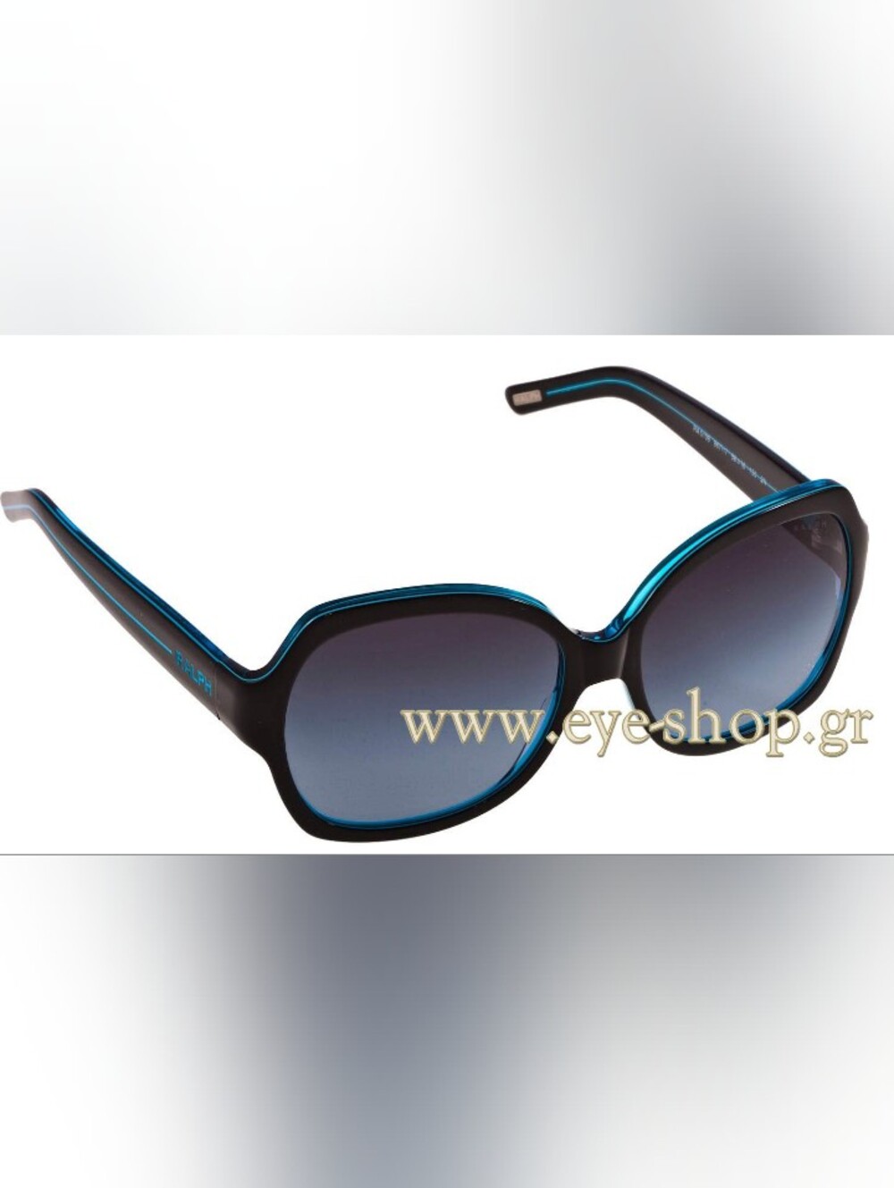 Ralph Lauren Black Sunglasses with Blue Trim